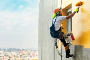 Pintor de Fachadas en Altura - Edificios