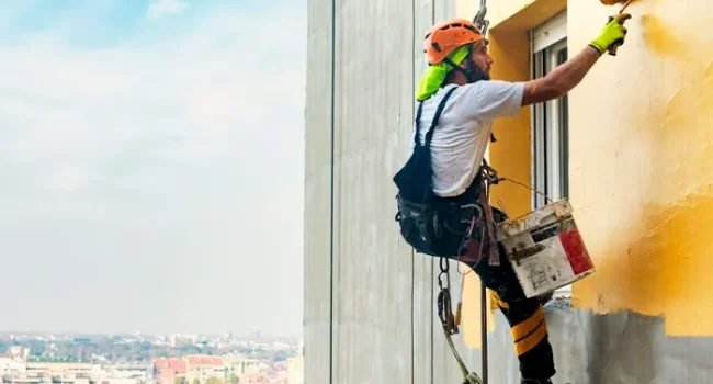 Pintor de Fachadas en Altura - Edificios